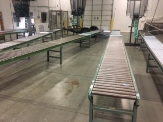 Conveyor system in Columbus Warehouse